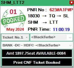 BlackTurbo Tatkal software